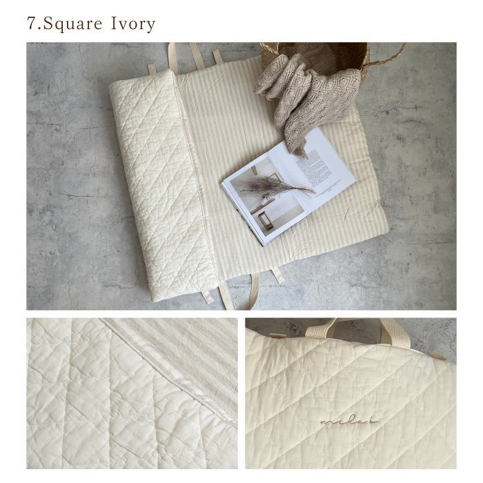 お昼寝マット | mela-B メラビー ナップマット | プレイマット ベビーマット イブルマット 保育園 韓国製 お昼寝布団 持ち運び 洗える 出産祝い 出産準備 |  | 07