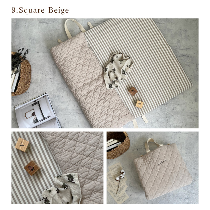 お昼寝マット | mela-B メラビー ナップマット | プレイマット ベビーマット イブルマット 保育園 韓国製 お昼寝布団 持ち運び 洗える 出産祝い 出産準備 |  | 09