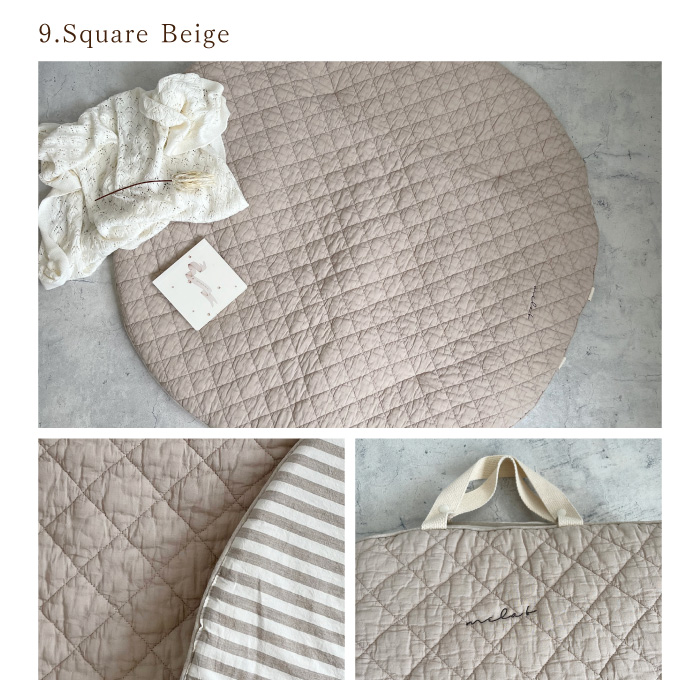 サニーマット ラウンドマット お昼寝マット イブルマット |  mela-B メラビー ラグ マット プレイマット ベビーマット |  | 09