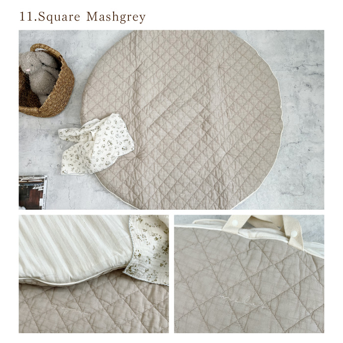 サニーマット ラウンドマット お昼寝マット イブルマット |  mela-B メラビー ラグ マット プレイマット ベビーマット |  | 11