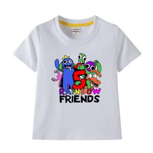 【rainbow friends】Tシャツ レインボー 男の子 女の子 フレンズ 子供 キッズ トッ...