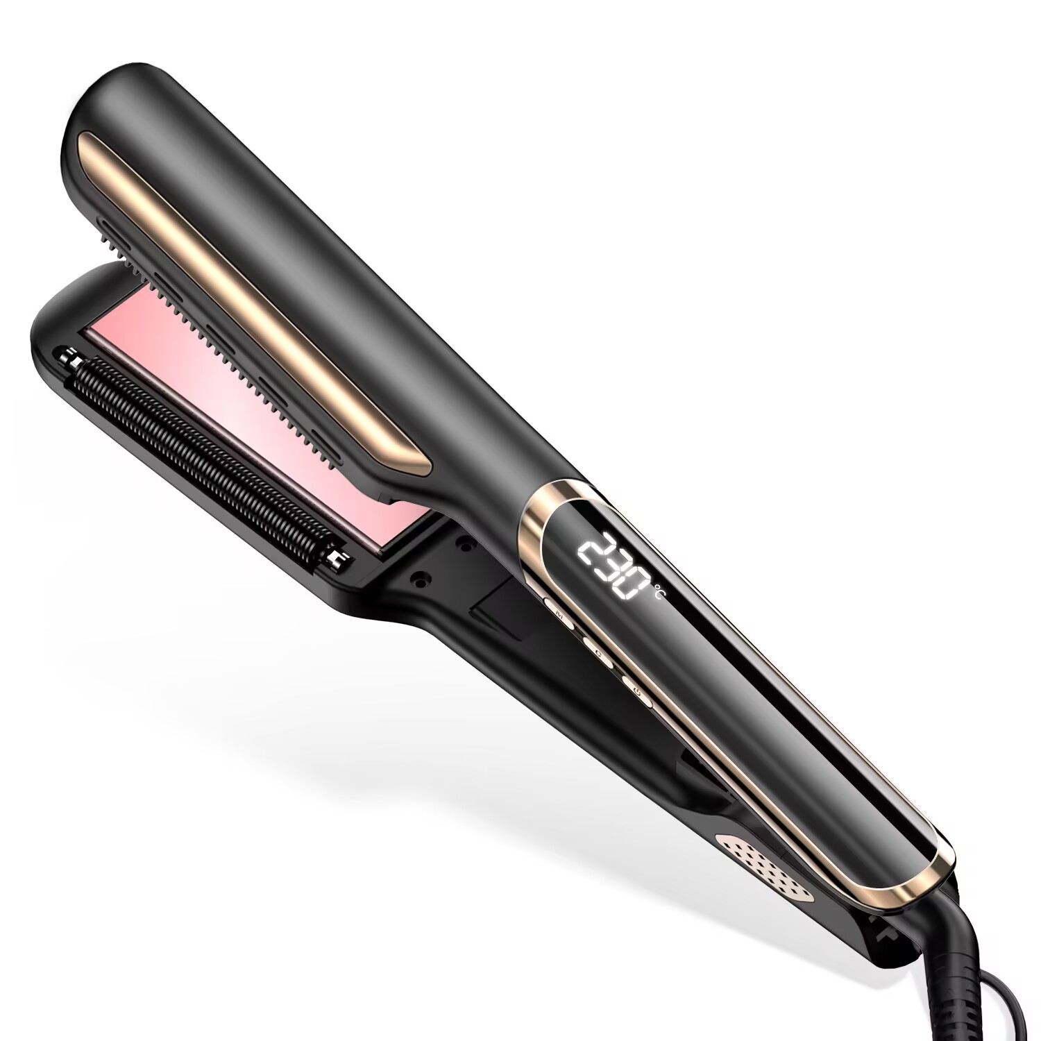 Yihai 【クーポンで3,480円】ヘアアイロン ストレート アイロン オイル