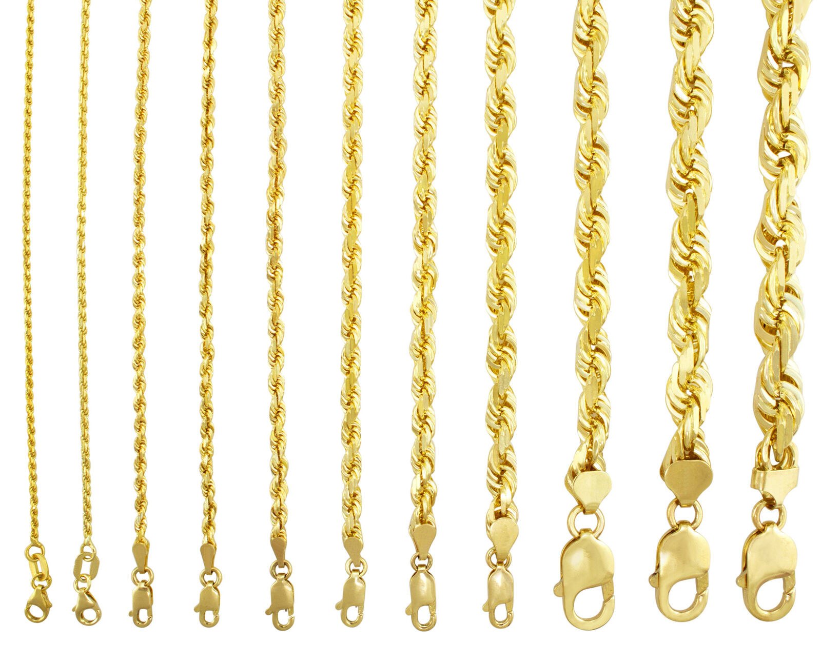14K Yellow Gold .90mm Box Chain Necklace