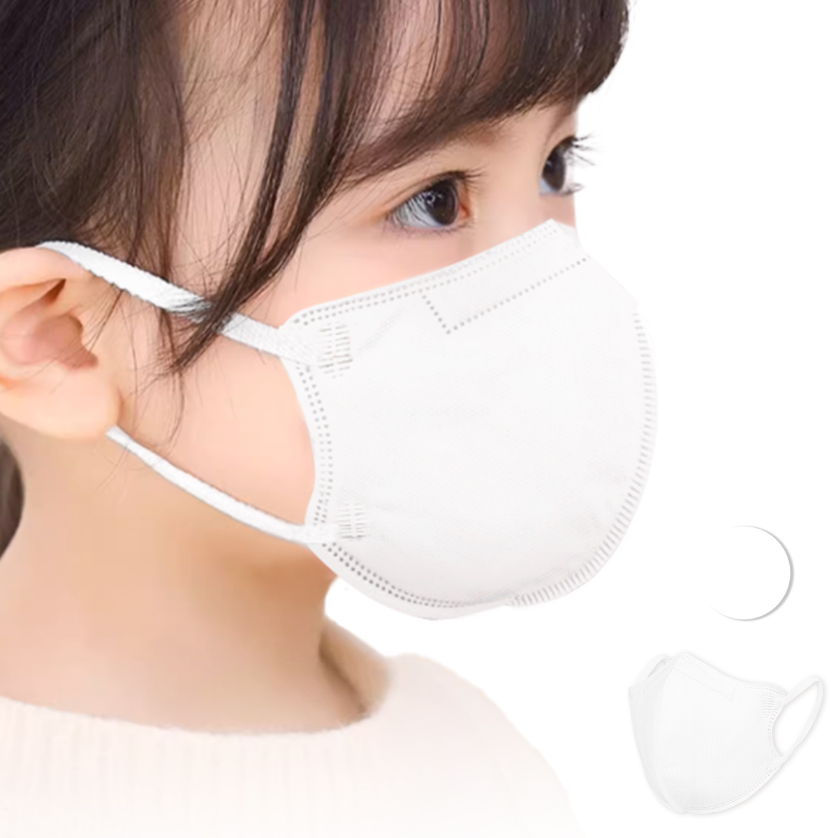 大人気爆買!マスク 子供用 立体マスク キッズ 不織布 こどもマスク 3D