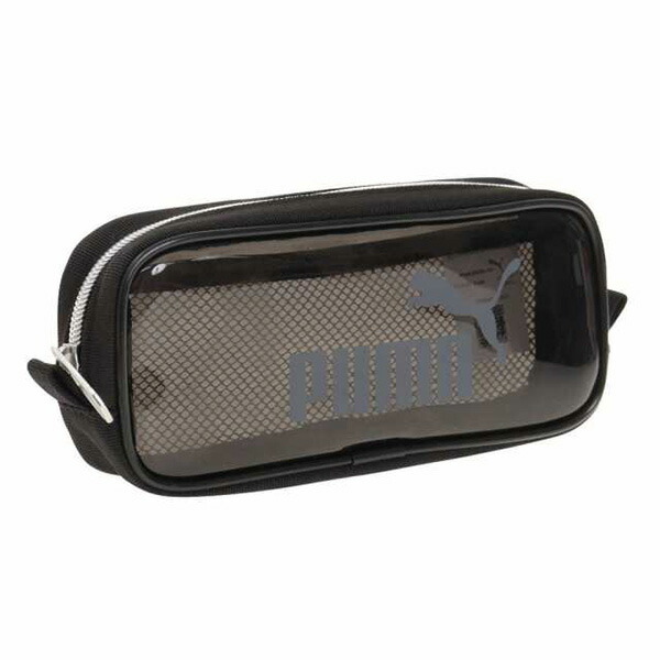 PUMA（プーマ） ペンケース シースルークリア 173530 173547 ブラック