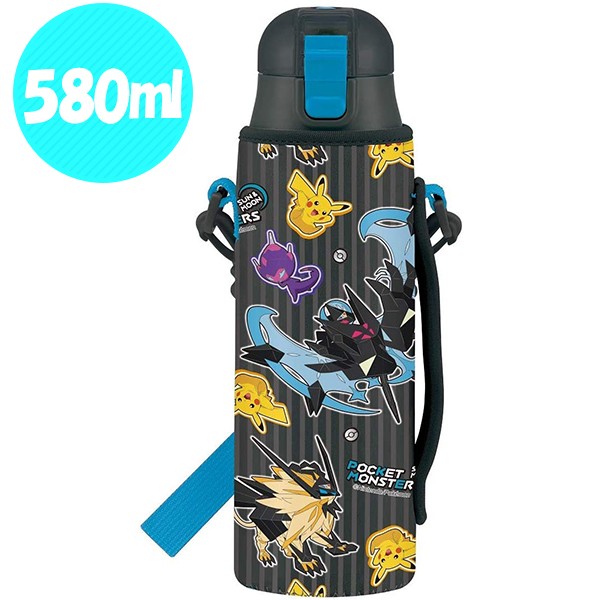 水筒 子供 ステンレス 直飲み ステンレス ポケットモンスター 580ml ボトルカバー付き Wb Wb Wb キャラクター雑貨屋cherico 通販 Yahoo ショッピング