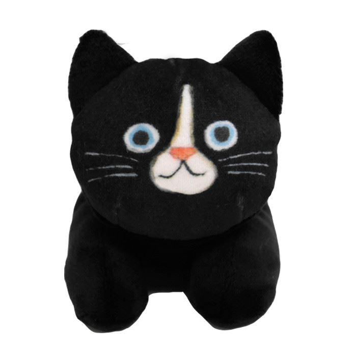 黒猫 ぬいぐるみ ポーチ ポーチ ケース ネコ ねこ 猫 黒猫 黒 ぬいぐるみ 立体 ふわふわ