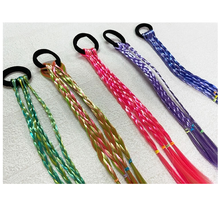 三つ編み 編み込み ウィッグ みつあみ 付け毛 つけ毛 子供 キッズ