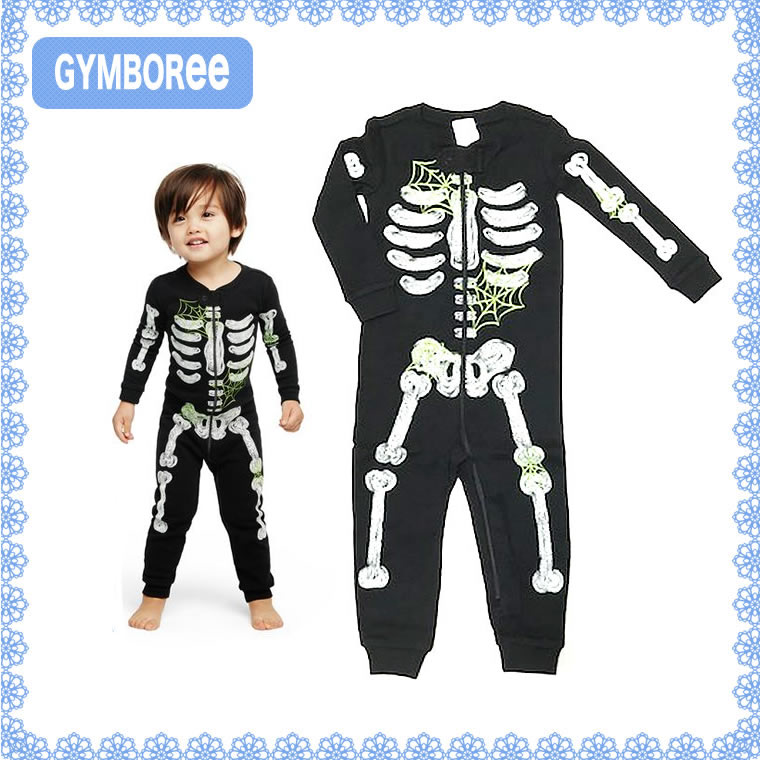 Amazon.co.jp: UPNEC 骸骨 仮装 子供用 ハロウィン 髑髏 怖い