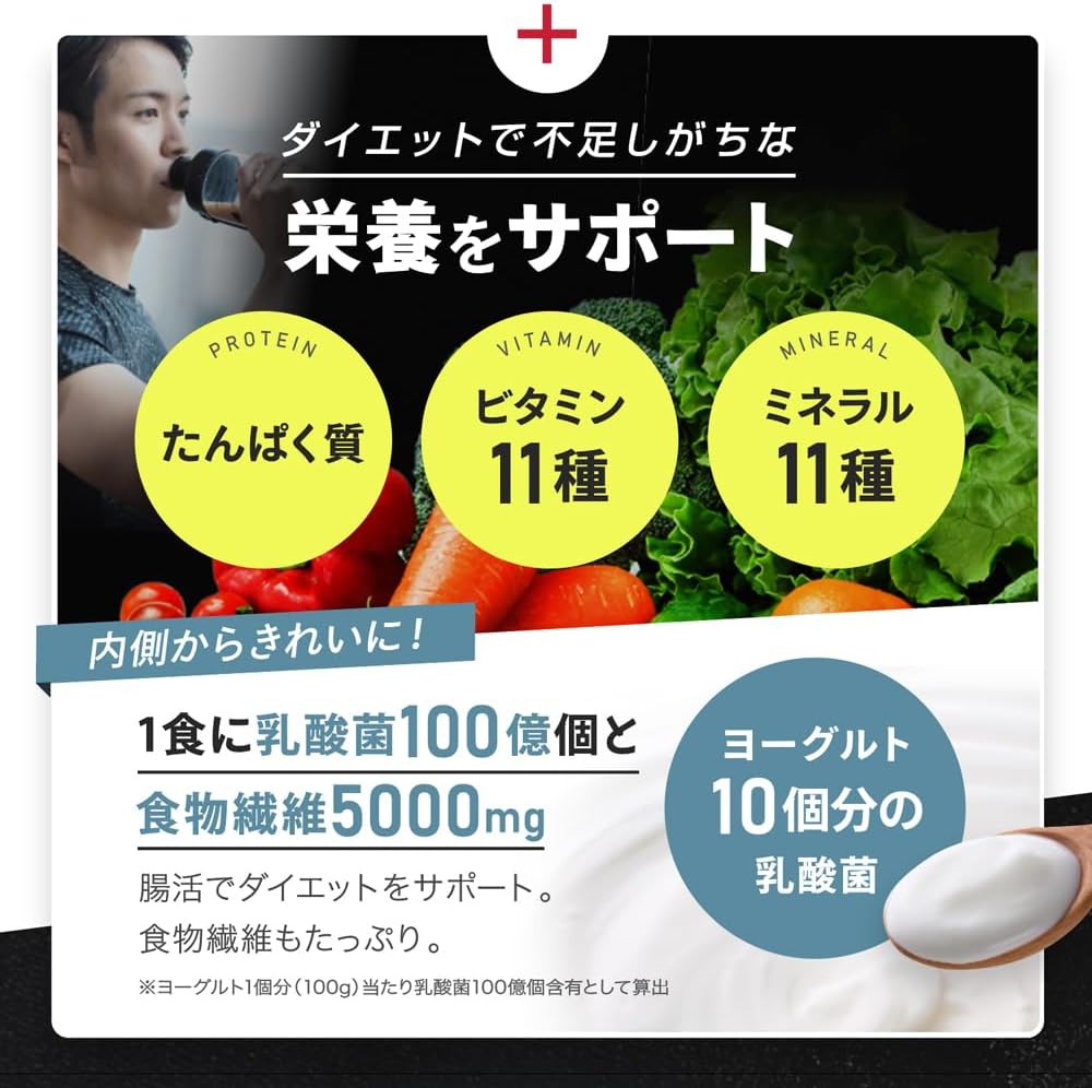 NATURALMODE ダイエットプロテイン 1kg 人工甘味料不使用 置き換え