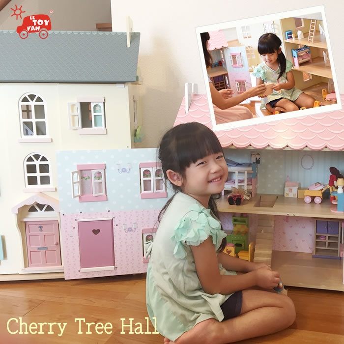 【在庫限り】ドールハウス レトイバン C1000 木製 ＆ペイント 高品質 Le Toy Van レ・トイ・バン Cherry Tree Hall  チェリーツリーホール