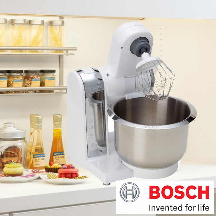 BOSCH ボッシュ コンパクト キッチンマシン　スタンドミキサー　 パン捏ね器 ミキサー　撹拌器 　電動ミキサー　電動捏ね器 3.9L 100V