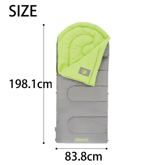 Coleman（コールマン） 寝袋 −1.1℃〜10℃ 封筒四角型 スリーピング