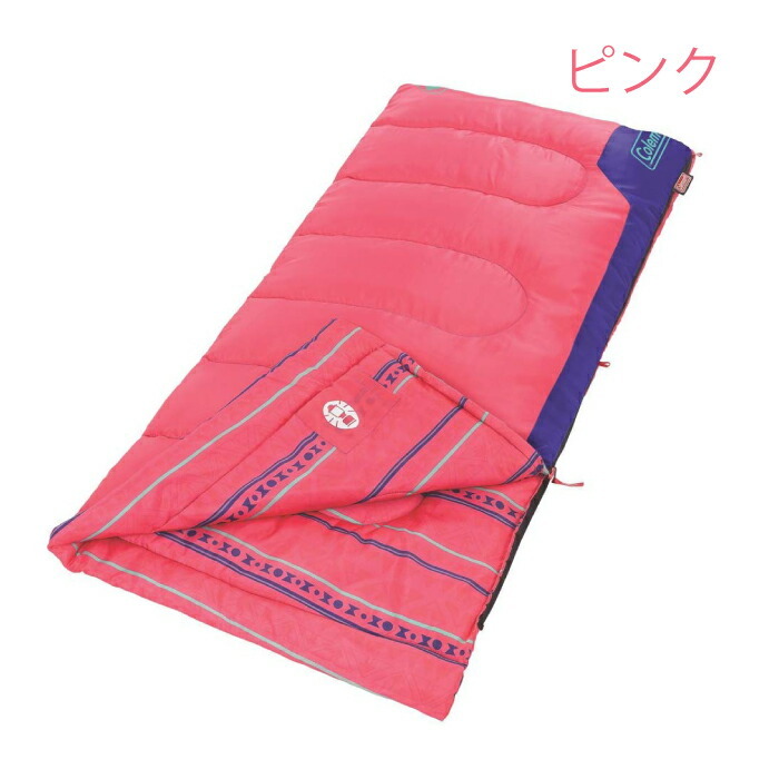 美品！コールマン　キッズ　寝袋　赤　青 Amazon.co.jp: Coleman(コールマン) 寝袋 グローナイトキッズ C7