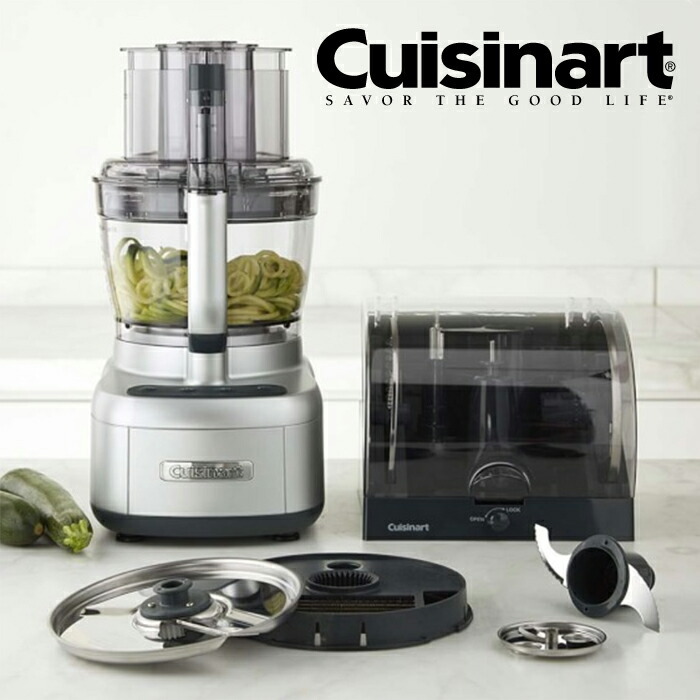 フードプロセッサー クイジナート プレミアム フードプロセッサー　CuisinartDXタイプ 13カップ クイジナート CFP-26SVPCJ  3.1L CUISINART 刻む 千切り 薄切…