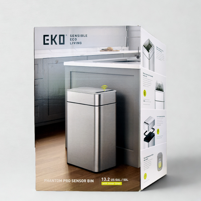 ゴミ箱 センサー ☆★EKO!ステンレス！センサーゴミ箱！スリム型50L！★☆ 50l」の人気商品一覧 安い商品を通販サイトから探す | ごみ箱