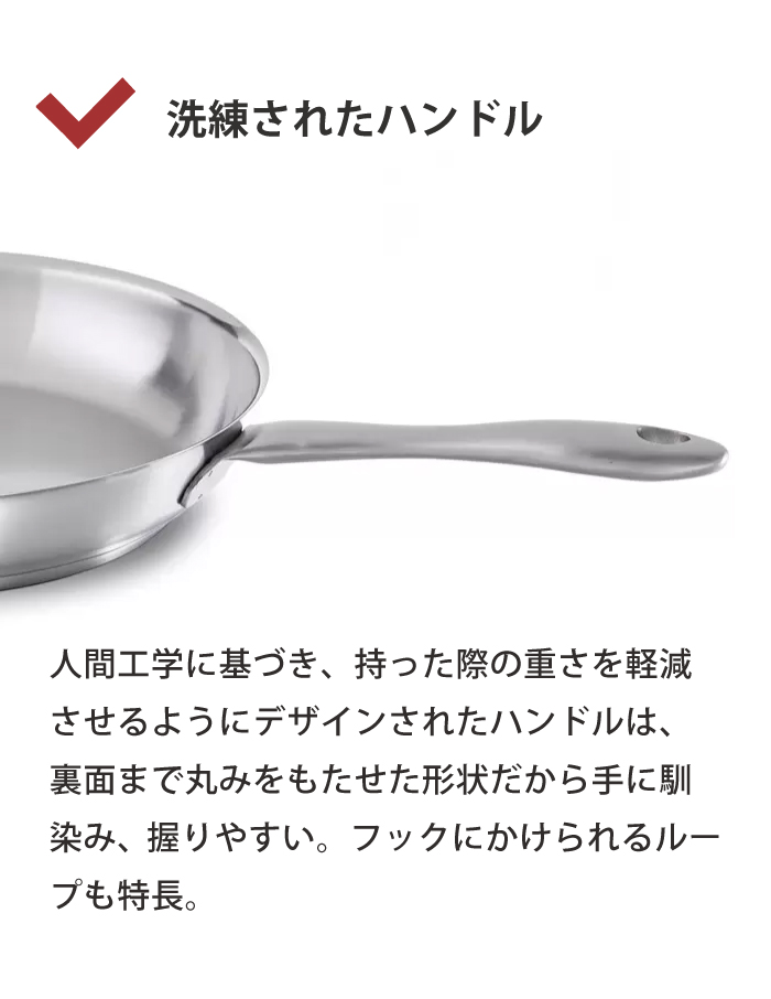 フィスラー Fissler カターニャ フライパン 24cm ステンレス IH ガス火