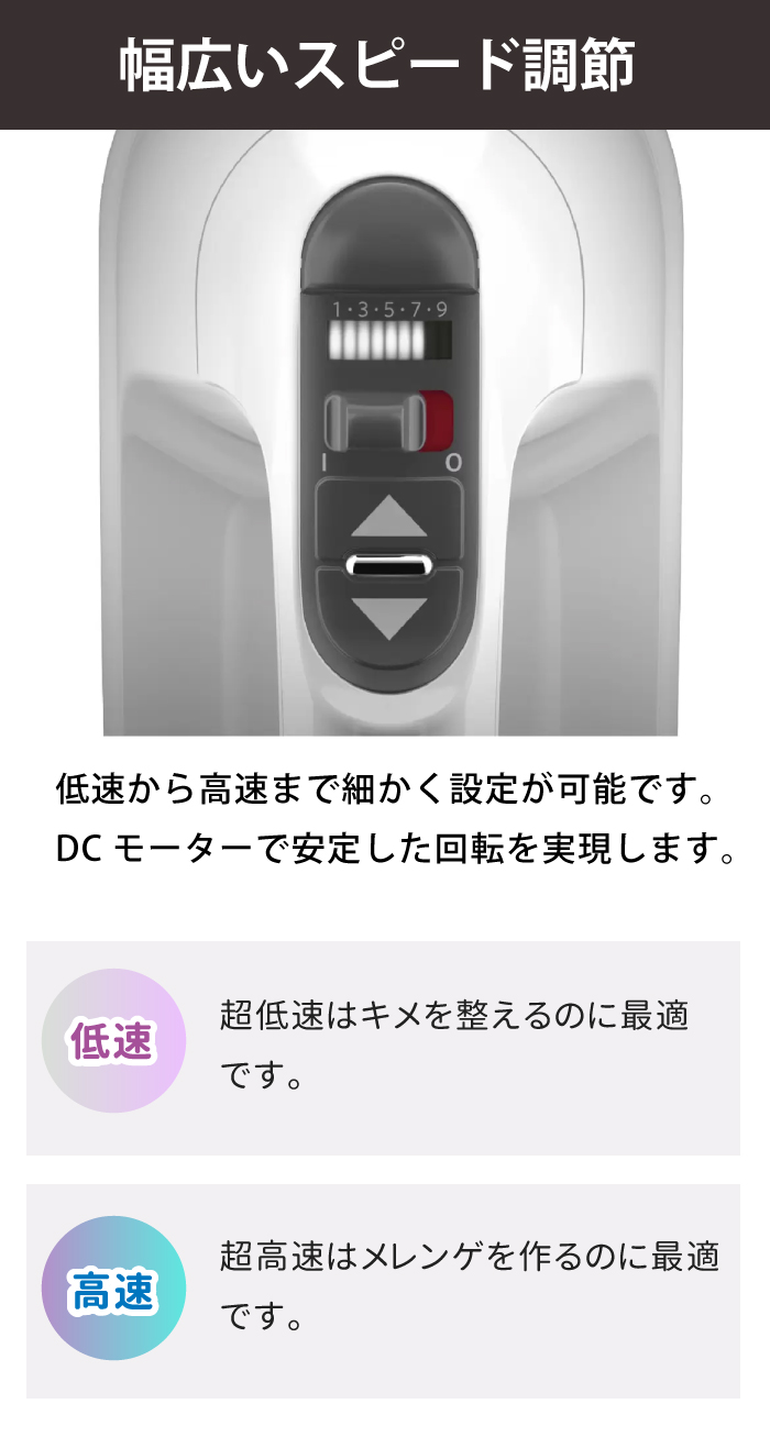 KitchenAid（キッチンエイド） ハンドミキサー パン 9段階変速