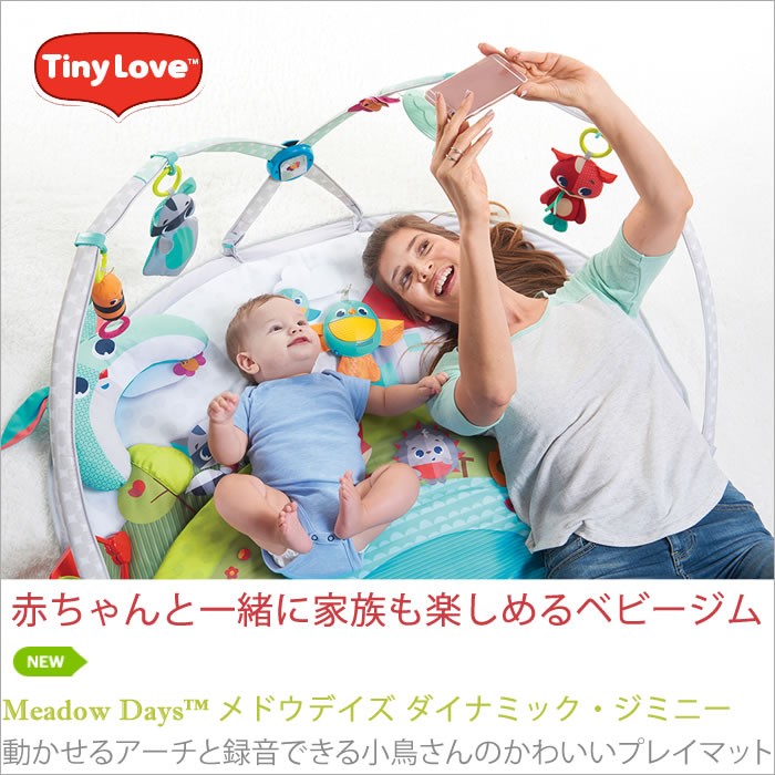 プレイマット ベビー おもちゃ トイ ニュー メドウデイズ 4Way ダイナミックジミニー（0カ月から） TINY LOVE Meadow Days  タイニーラブ 出産祝い : 4255090066001 : チェリーベル Yahoo!店 - 通販 - Yahoo!ショッピング