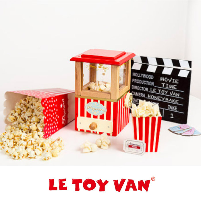イギリス ルトイヴァン 木製 おもちゃ ポップコーンマシン Le Toy Van