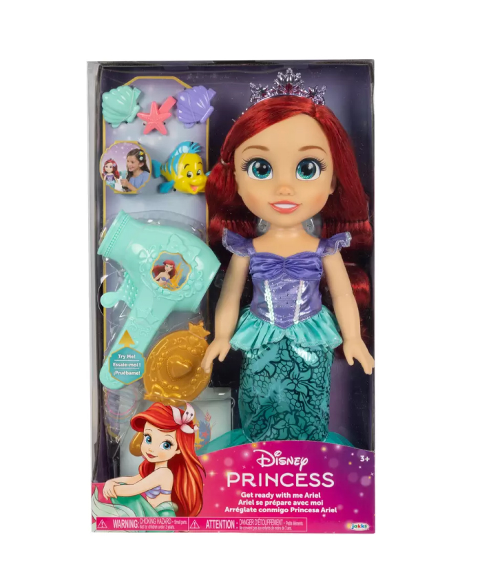 Disney（ディズニー） おもちゃ 女の子 人形 ヘアメイク プリンセス