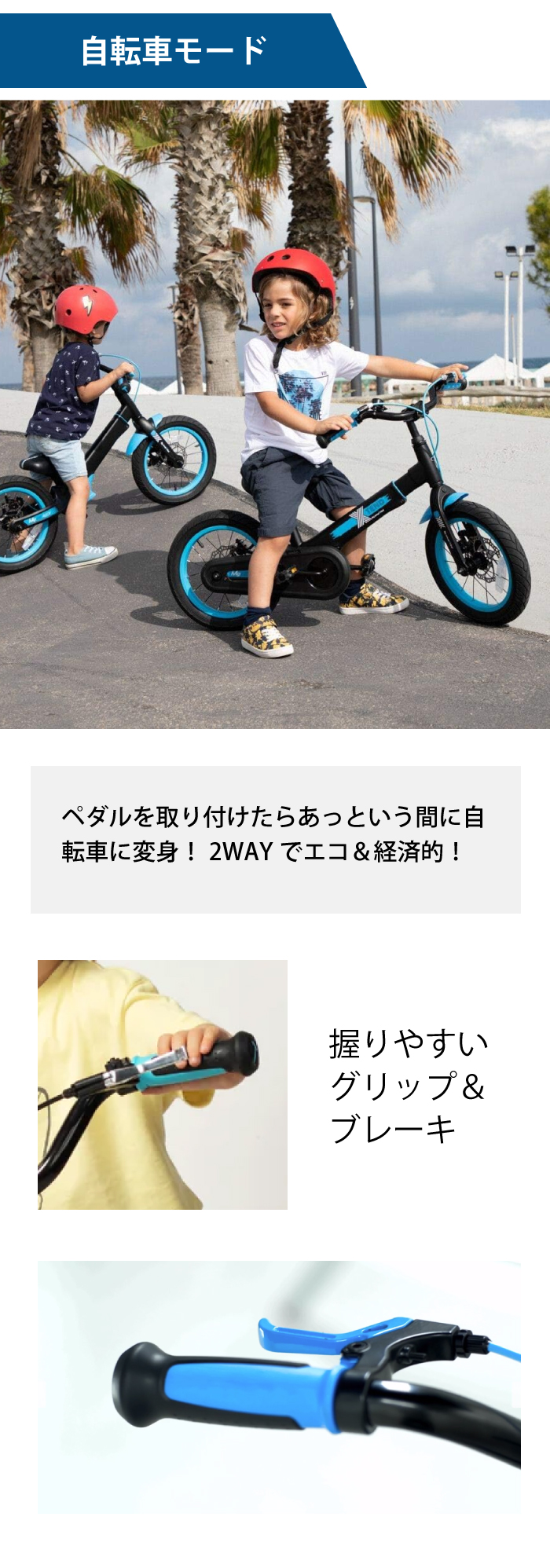 smarTrike（スマートトライク） バランスバイク 自転車 変身 3才 4才 5