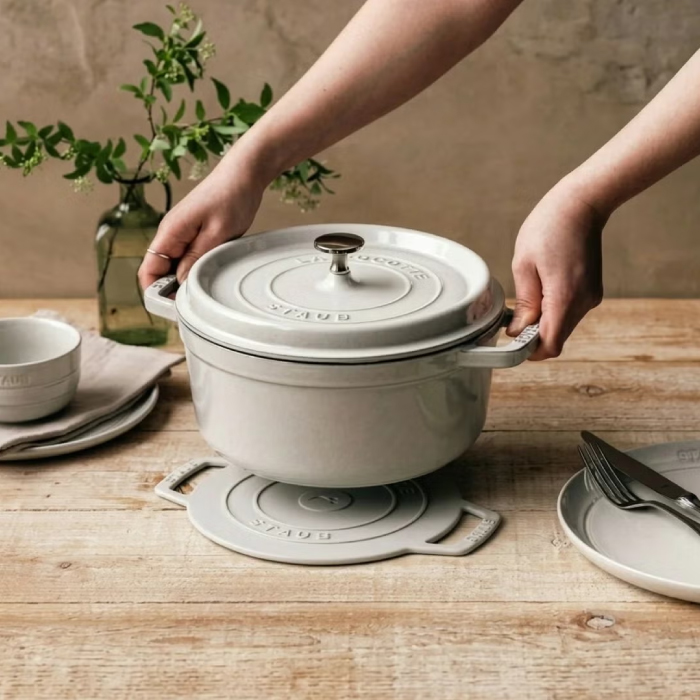Staub（ストウブ） 24cm カンパーニュ ラウンドココット 24cm 鍋