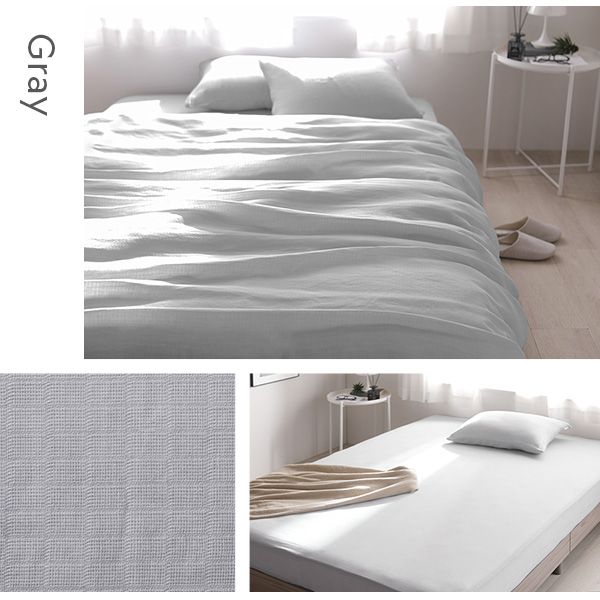 枕カバー 寝具 単品 約43×63cm ミントグリーン 綿100% 二重ガーゼ 抗菌