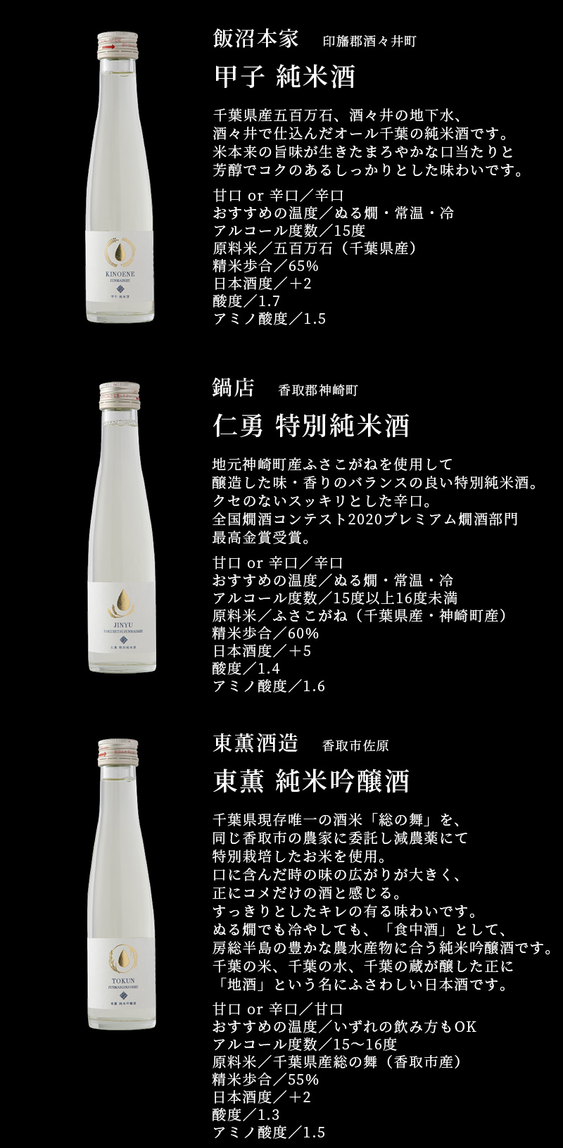 日本酒 千葉銘酒8選 180ml×8本 飲み比べセット : CHIBASAKE Yahoo