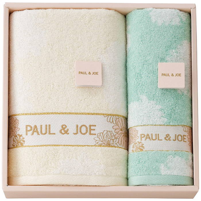 バス フェイスタオルセット AP 母の日 父の日 帰省 人気 おすすめ ギフト 贈答 ポール＆ジョー PAUL＆JOE ACCESSOIRES 綿100％  プレゼント 手土産 贈り物の画像
