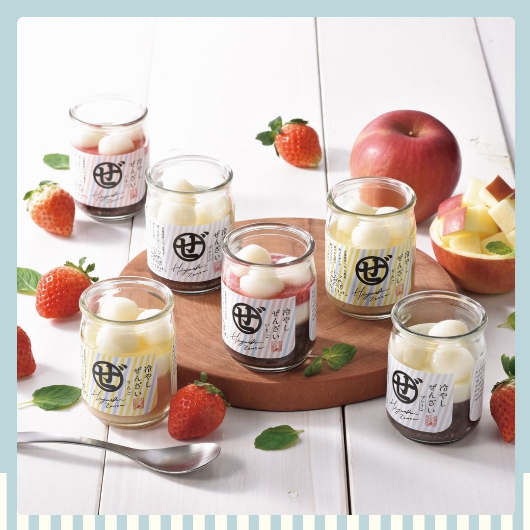 北海道冷やしぜんざい3種6本セット