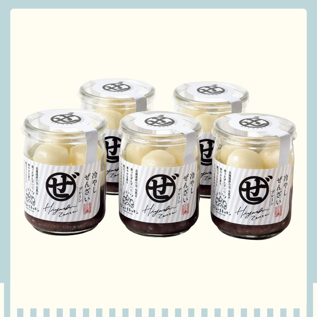 北海道冷やしぜんざい5本セット