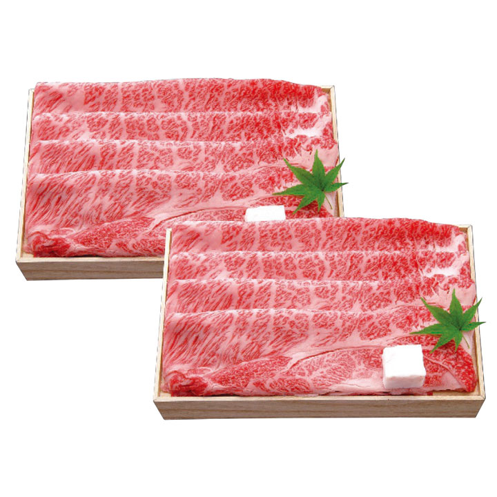 近江牛 肩ロースすき焼き【約600g】
