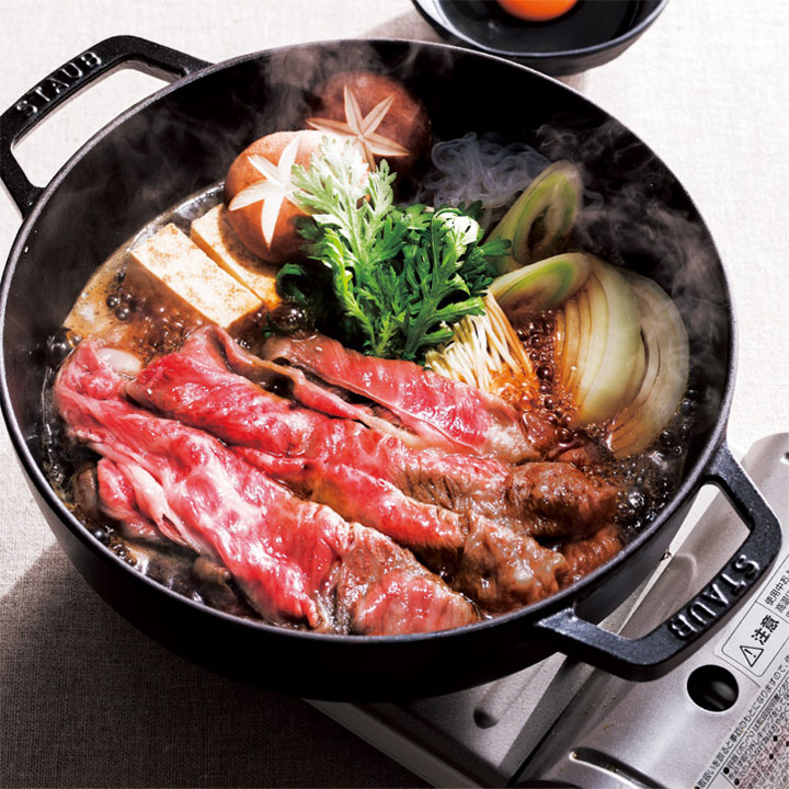 近江牛すき焼き＆近江牛と黒豚のハンバーグセット