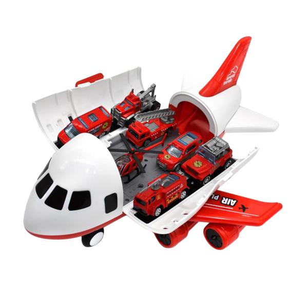 旅客機の子供のおもちゃの空気貨物船の飛行機の容器｜chibi-maruya｜02