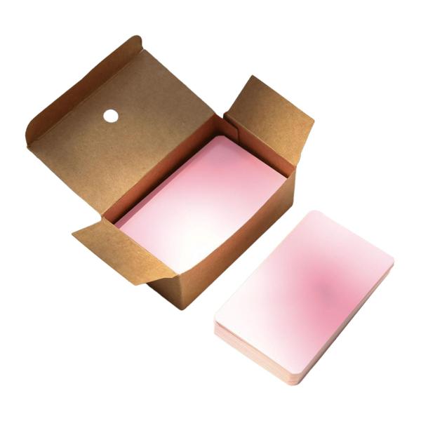 100 枚小さな空白名刺厚紙カードストックミニグリーティングカード DIY 招待状カード作成スクラップブッキング用｜chibi-maruya｜06