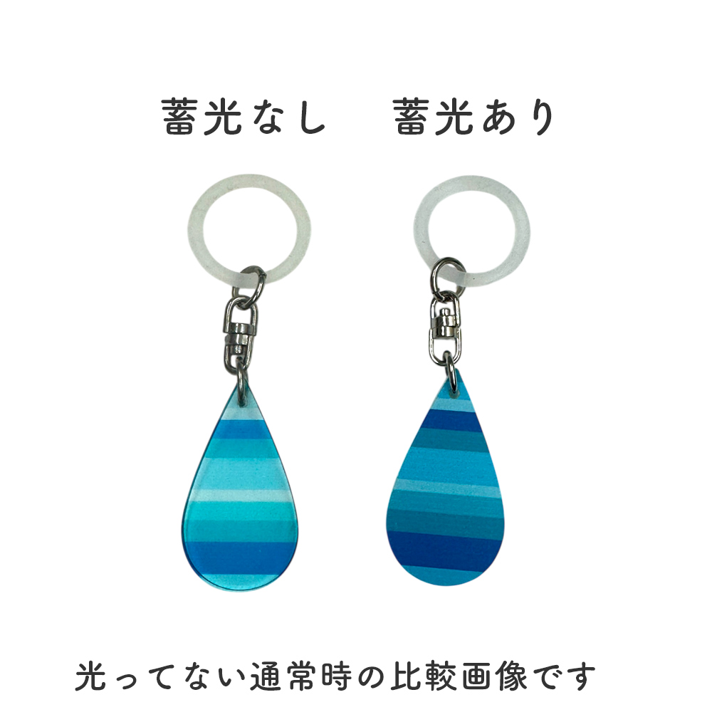 傘の目印 イニシャル ドロップ型アンブレラマーカー 全12種（A、C、E