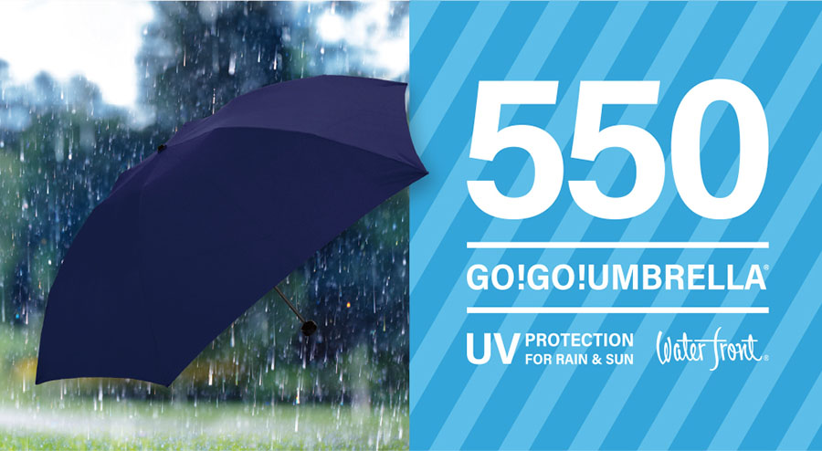 ウォーターフロント 傘 GO!GO!UMBRELLA ゴーゴーアンブレラ折りたたみ傘 軽量 晴雨兼用傘 メンズ レディース GOGO-3F50-UH-1T  :wf-267:傘とハッピー雑貨シッククローバー - 通販 - Yahoo!ショッピング