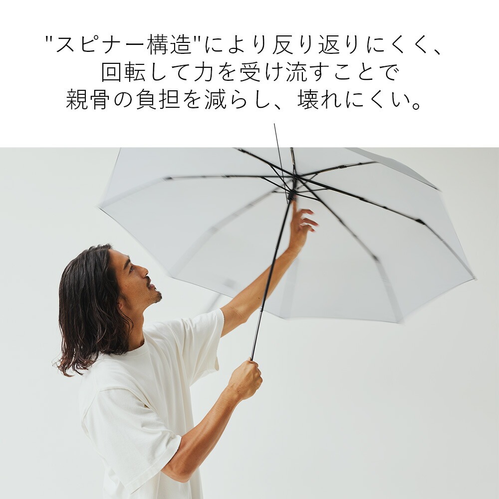 傘 折りたたみ傘 ウォーターフロント LIM スピンキャノピー