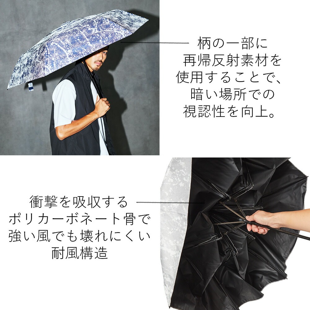 Waterfront ウォーターフロント LIM 全天候 ZENTENKOU 折 55cm
