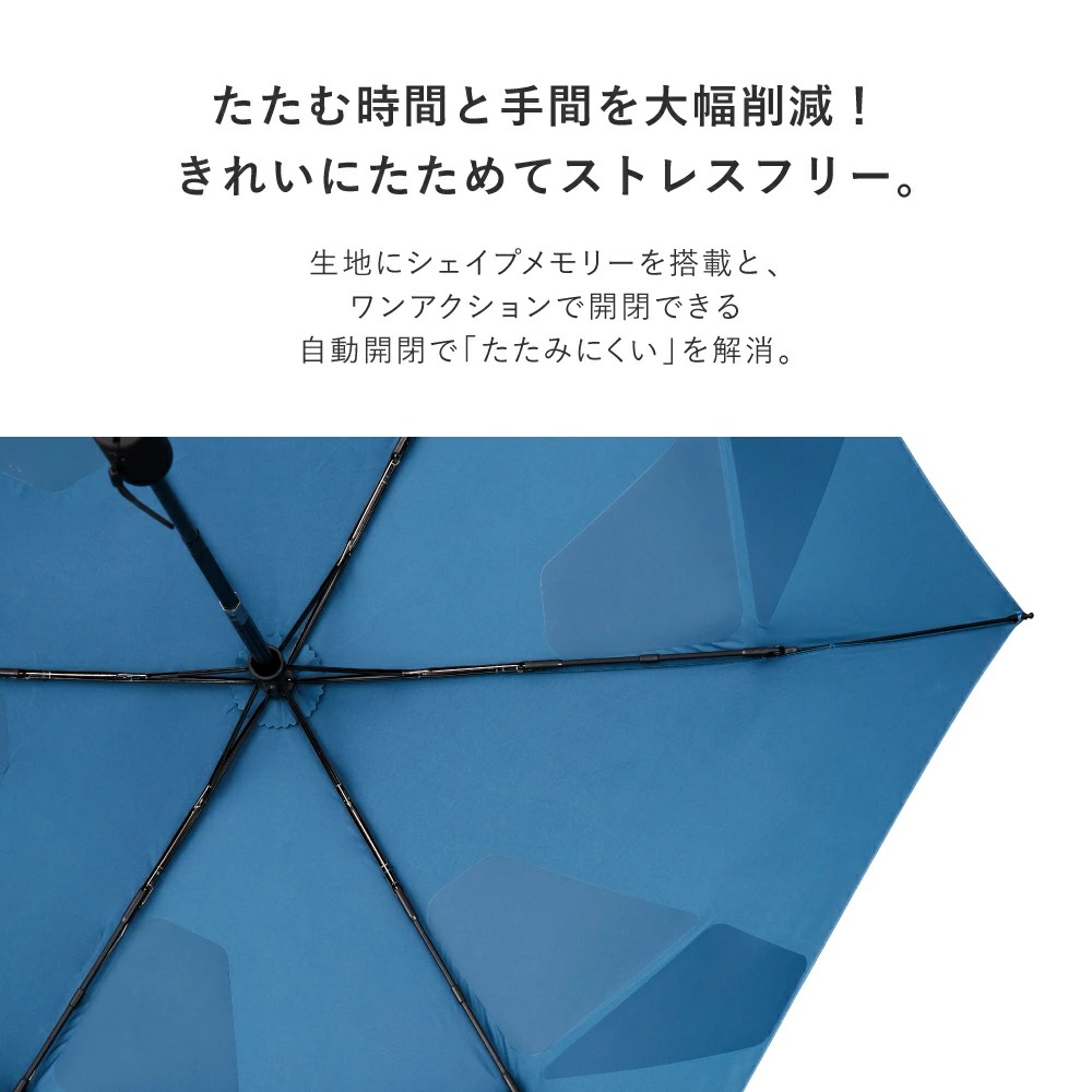 クイックシャット自動開閉折りたたみ傘