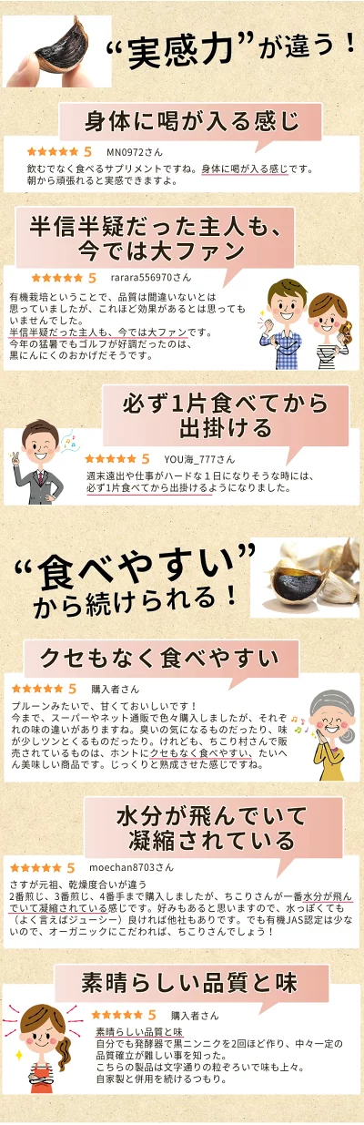 お客様からのお声