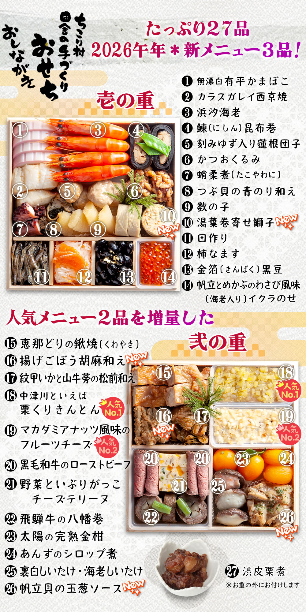 [壱の重][弐の重]