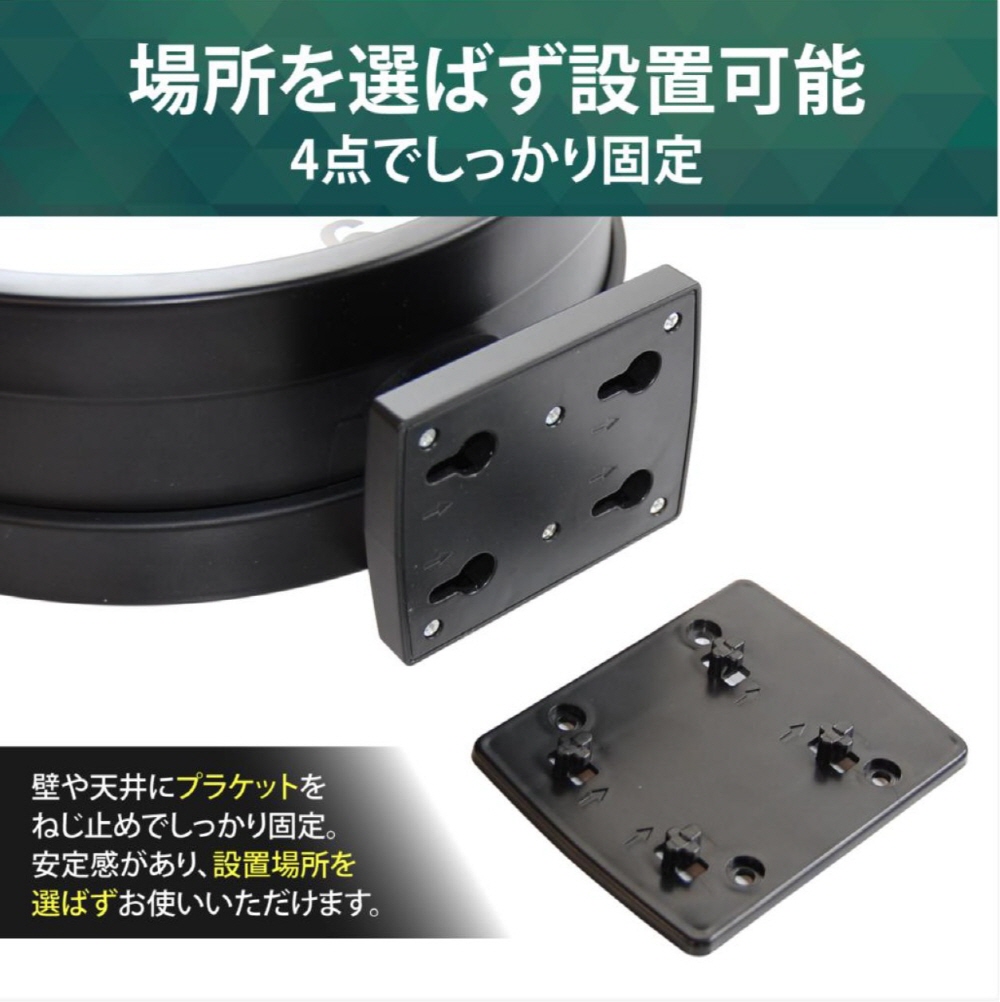 知慧工房(chiekoubou)MANBO-SB両面壁掛け時計 掛け時計 電波時計 