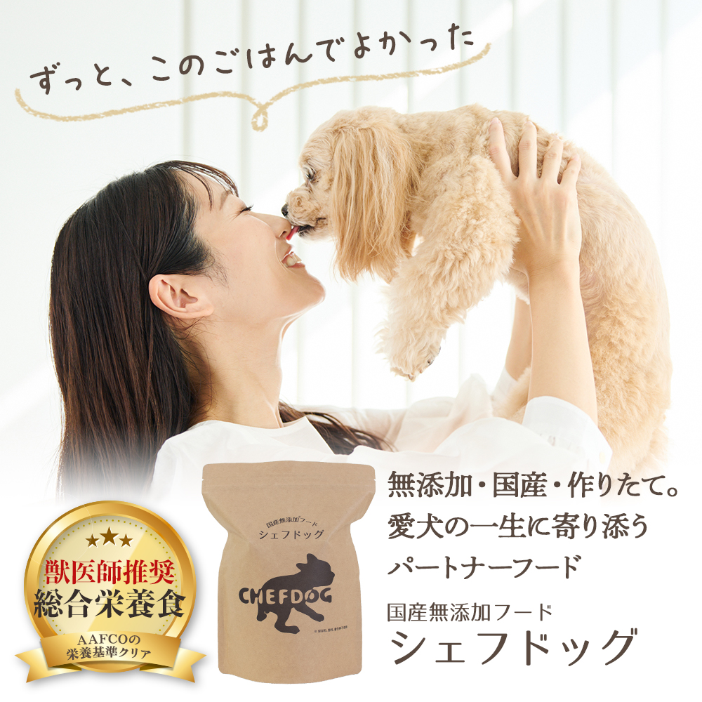 CHEFDOG シェフドッグ 魚 フィッシュ 2.1kg ドッグフード