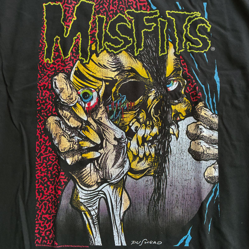 MISFITS PUSHEAD Tシャツ パスヘッドデザイン : CHIKI CHIKI ヤフー店