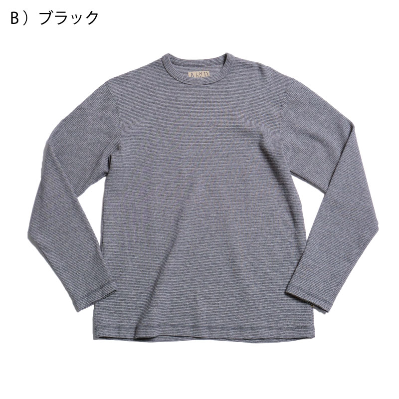 ALMOND SURFBOARDS アーモンド リブニット 長袖 ロングスリーブ Tシャツ 日本製 |  | 02