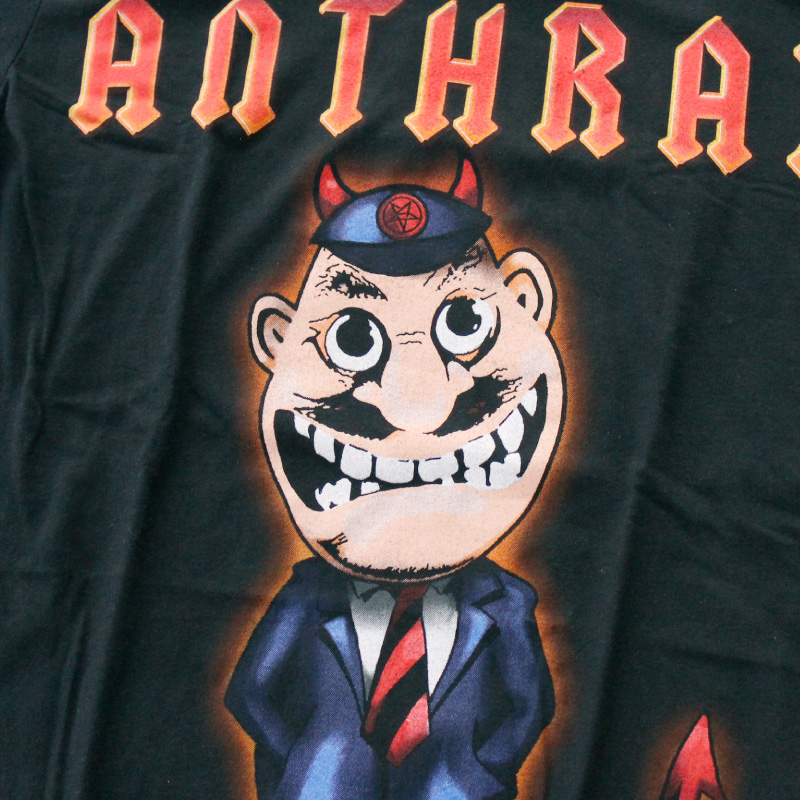 ROCK OFF ANTHRAX アンスラックス Tシャツ ノットマン バンドT : CHIKI