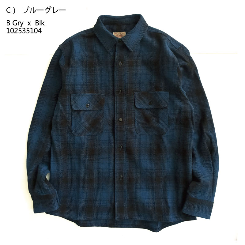 BIG MIKE BIGMIKE ビッグマイク ネルシャツ チェックシャツ US