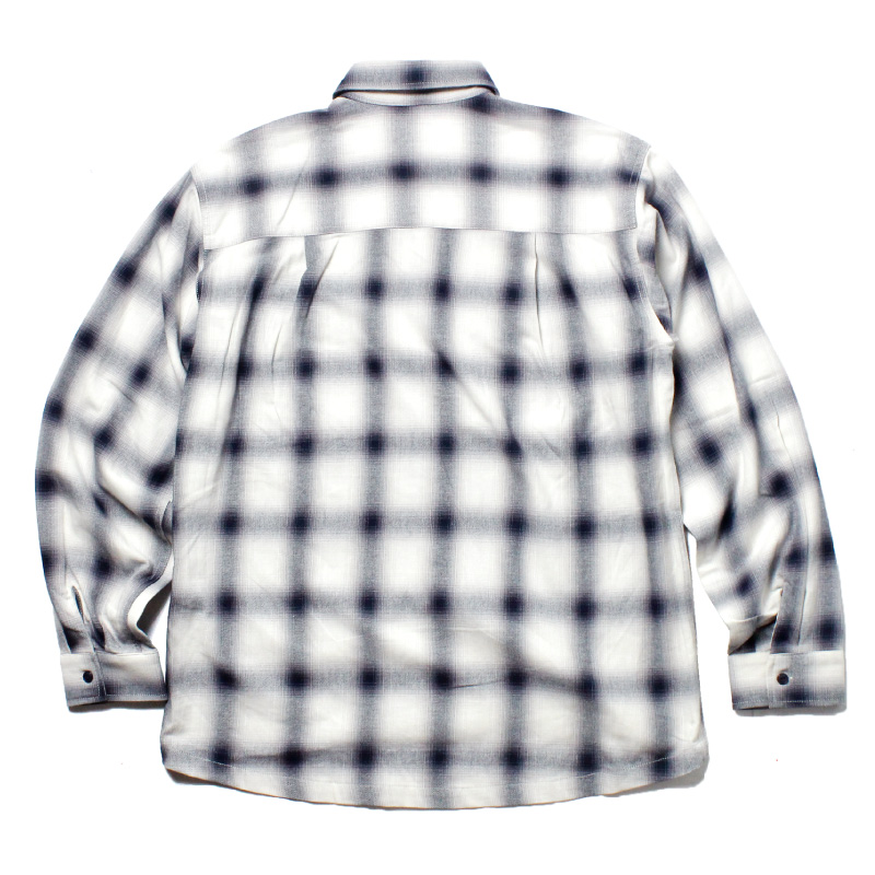 BIG MIKE ビックマイク / OMBRE CHECK LS SHIRTS 3 長袖 オンブレ